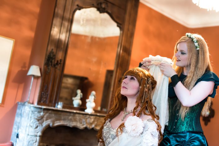 fantasy fairytale wedding ardennen ruine middeleeuws