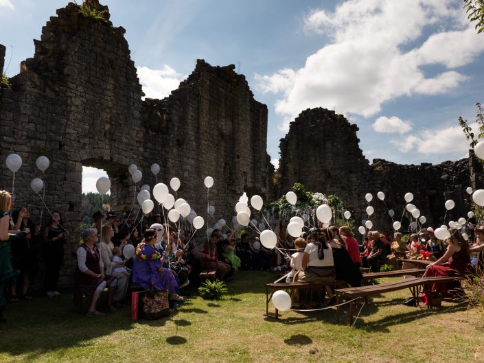 fantasy fairytale wedding ardennen ruine middeleeuws