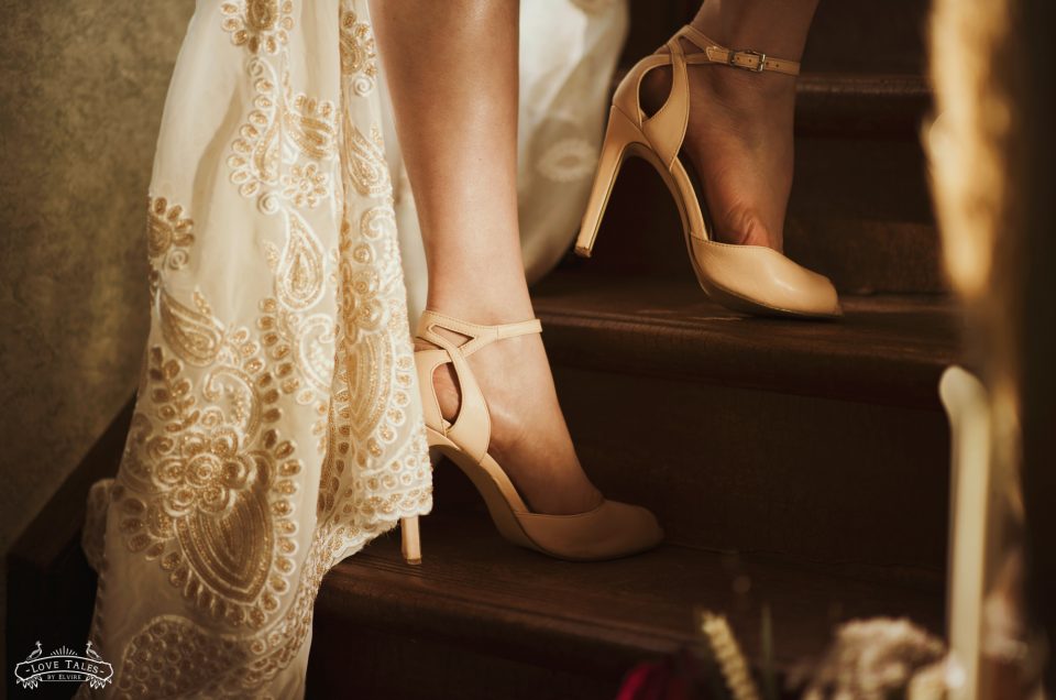 trouwfotograaf trouwreportage fairytale sprookje disney trouwschoenen