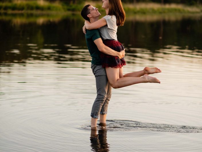 love shoot fotograaf golden hour water natuur