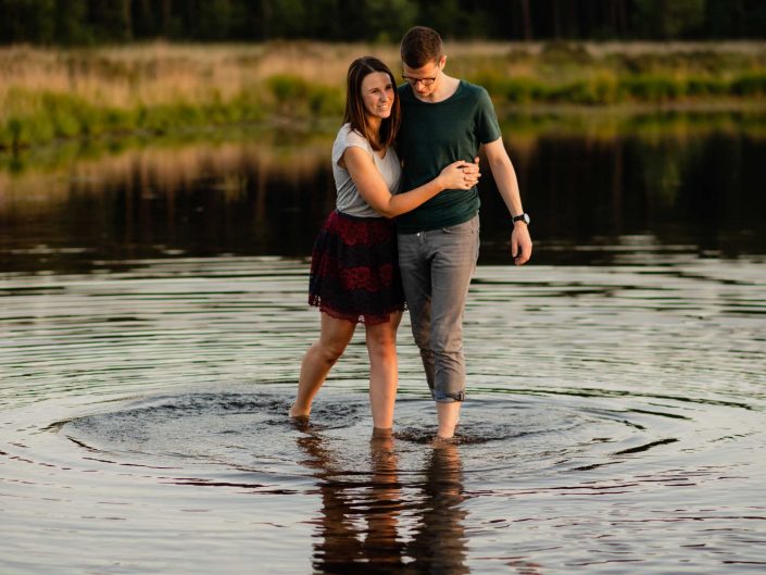 love shoot fotograaf golden hour water natuur