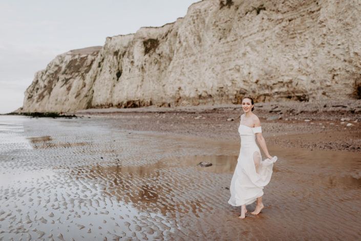 trouwfotograaf opaalkust zee frankrijk huwelijksfotograaf