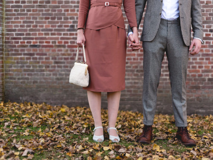 vintage love shoot Brugge verlovingsshoot