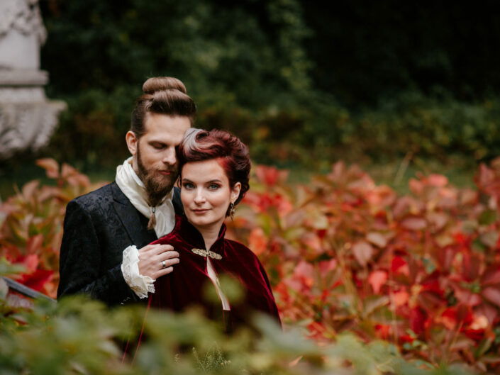 trouwfotograaf huwelijksfotograaf belgian wedding photographer gothic fineart