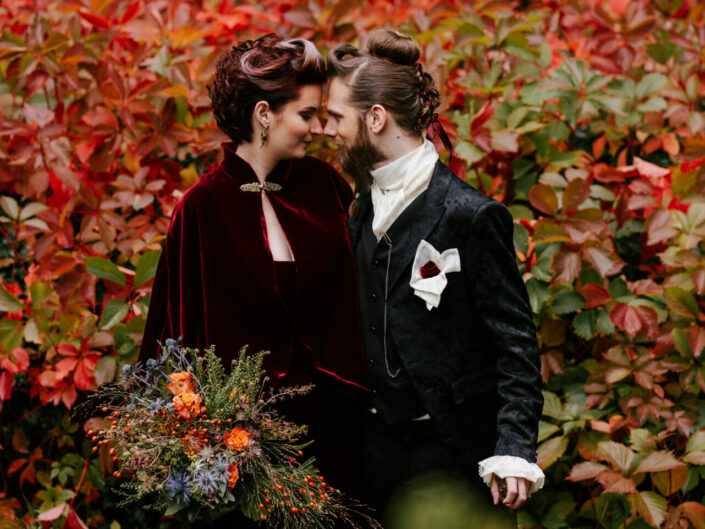 trouwfotograaf huwelijksfotograaf belgian wedding photographer gothic fineart