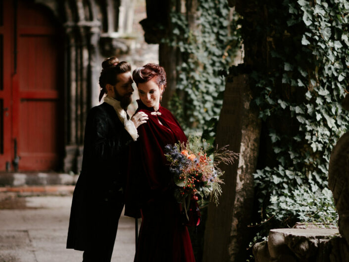 trouwfotograaf huwelijksfotograaf belgian wedding photographer gothic fineart