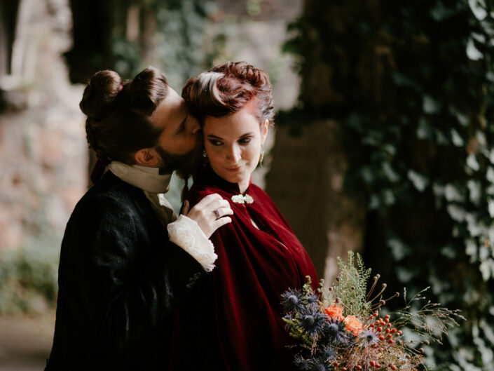 trouwfotograaf huwelijksfotograaf belgian wedding photographer gothic fineart