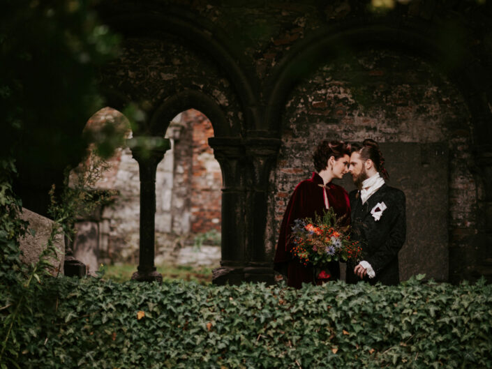 trouwfotograaf huwelijksfotograaf belgian wedding photographer gothic fineart