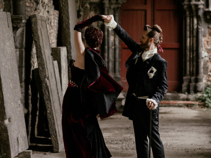 trouwfotograaf huwelijksfotograaf belgian wedding photographer gothic fineart