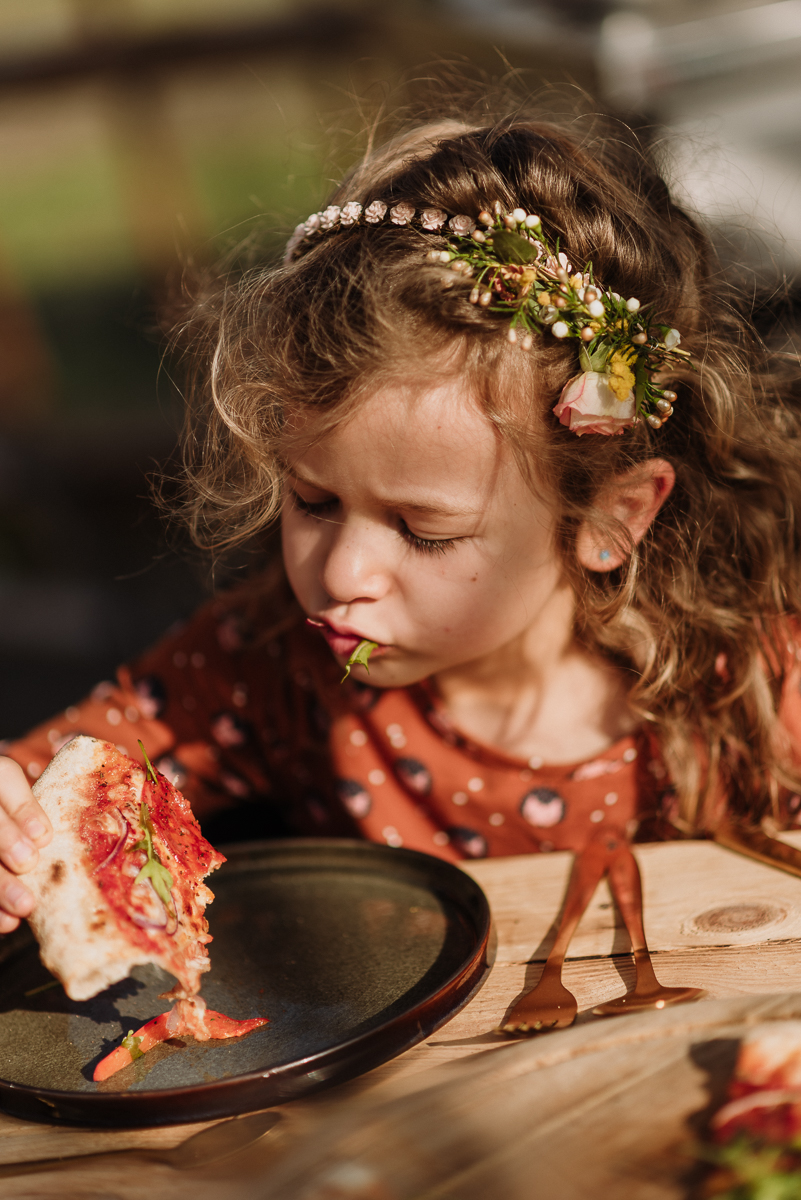 kindermenu trouwen kinderen trouwfeest pizza