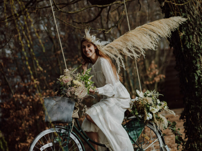 pampass wedding boho bride trouwfotograaf trouwinspiratie