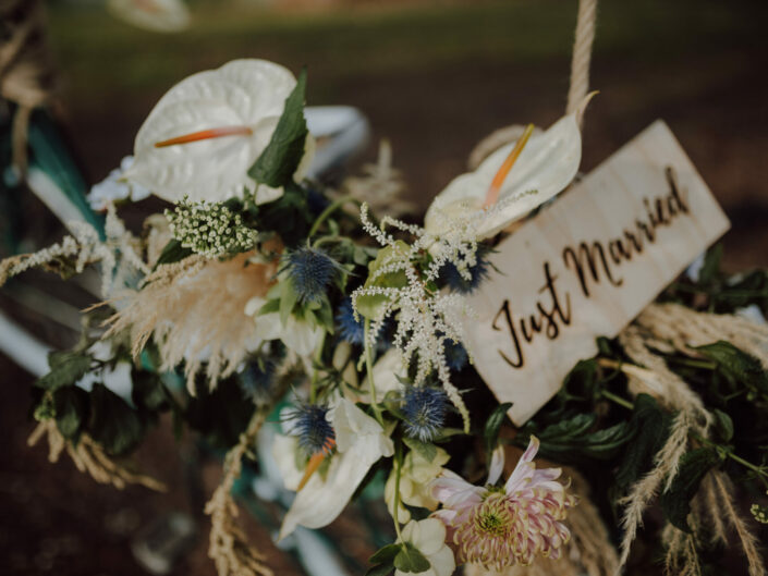 just married trouwen trouwfotograaf huwelijksfotograaf