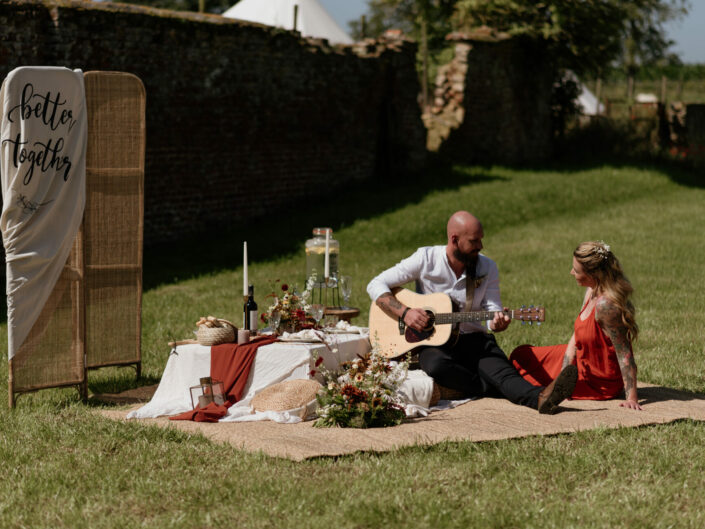 alternatief trouwen elopement trouwfotograaf live muziek