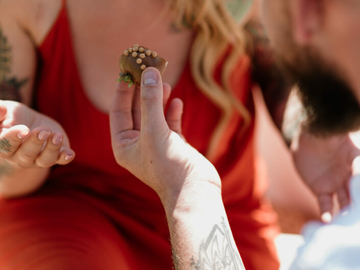 alternatief trouwen elopement trouwfotograaf hapjes